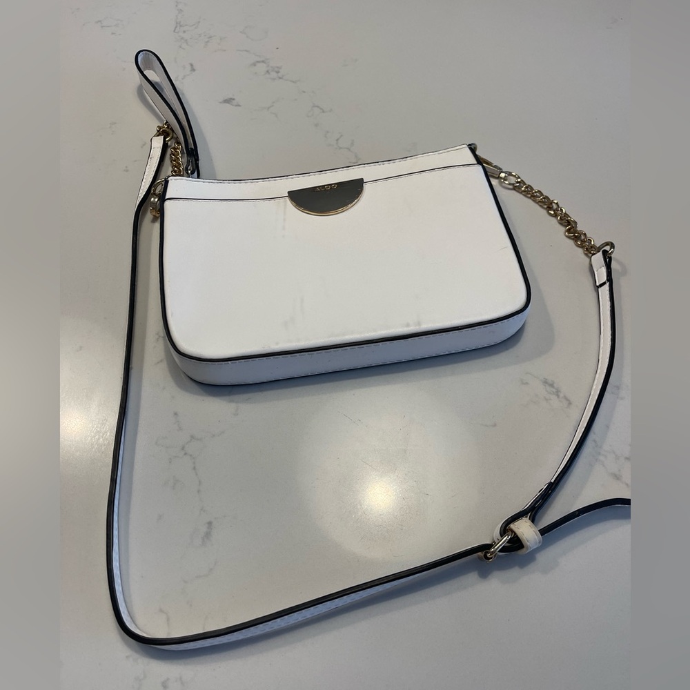 ALDO White Shoulder Bag